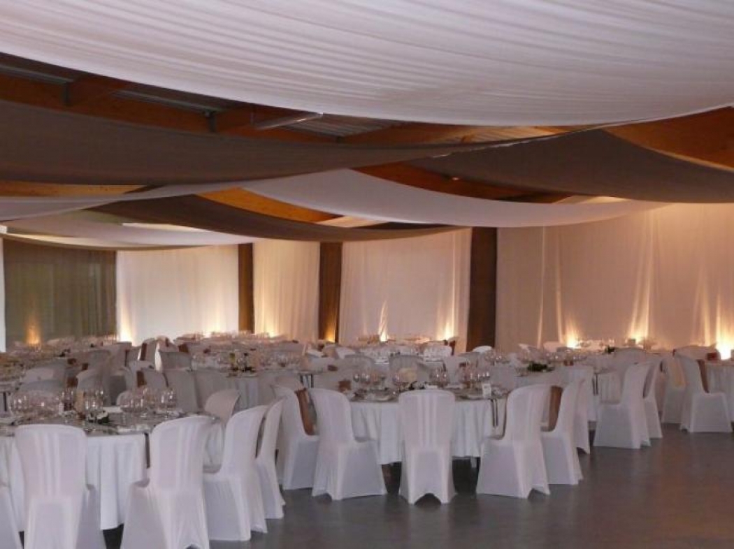 Organisation inauguration coopérative Jouy les Reims quai après décoration