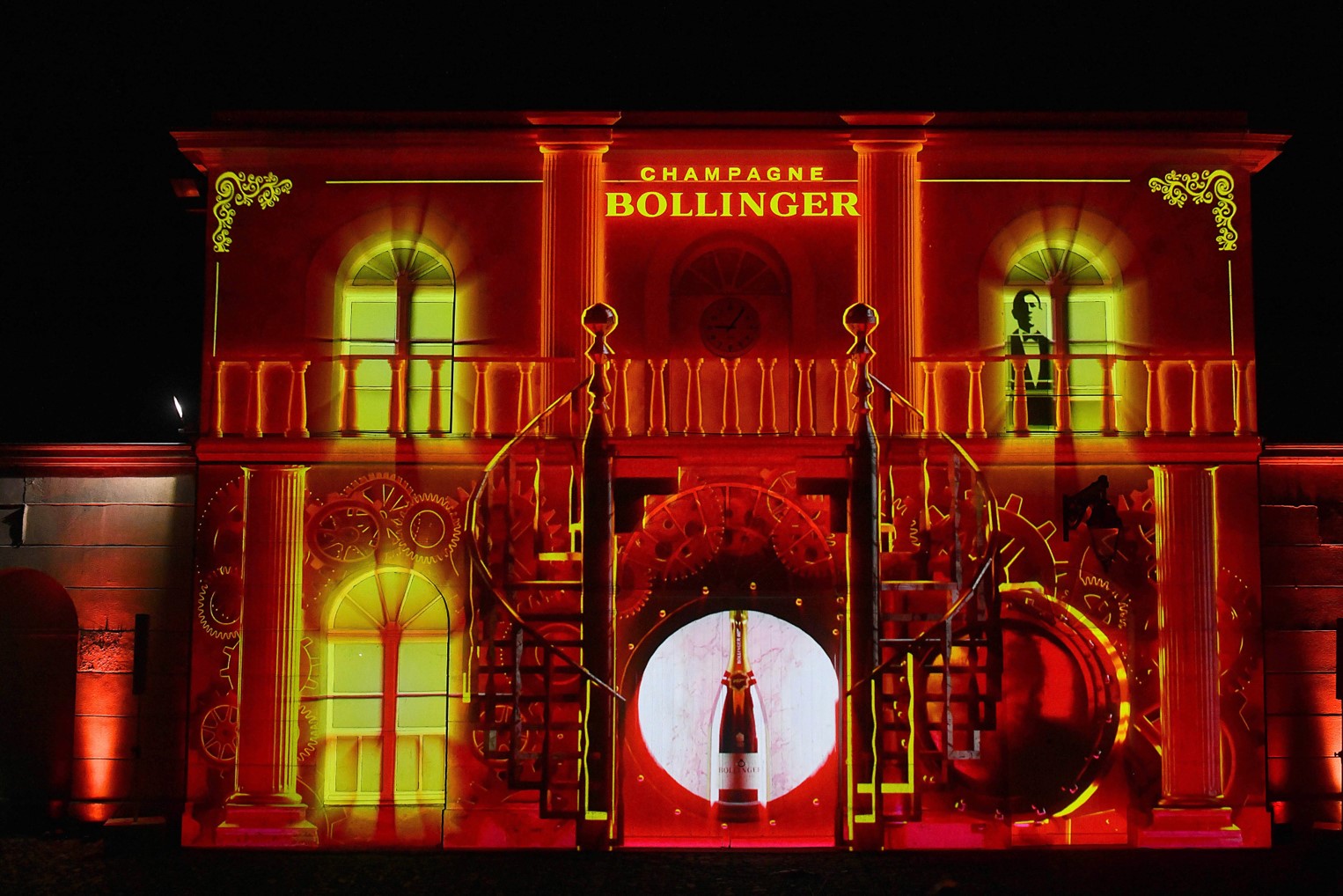 Show-mapping de façade Bollinger